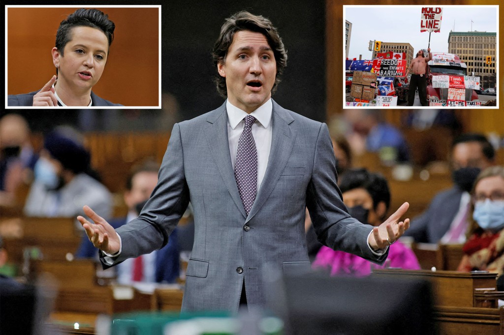 Justin Trudeau löste Empörung aus, nachdem er Konservative beschuldigt hatte, das Hakenkreuz zu unterstützen