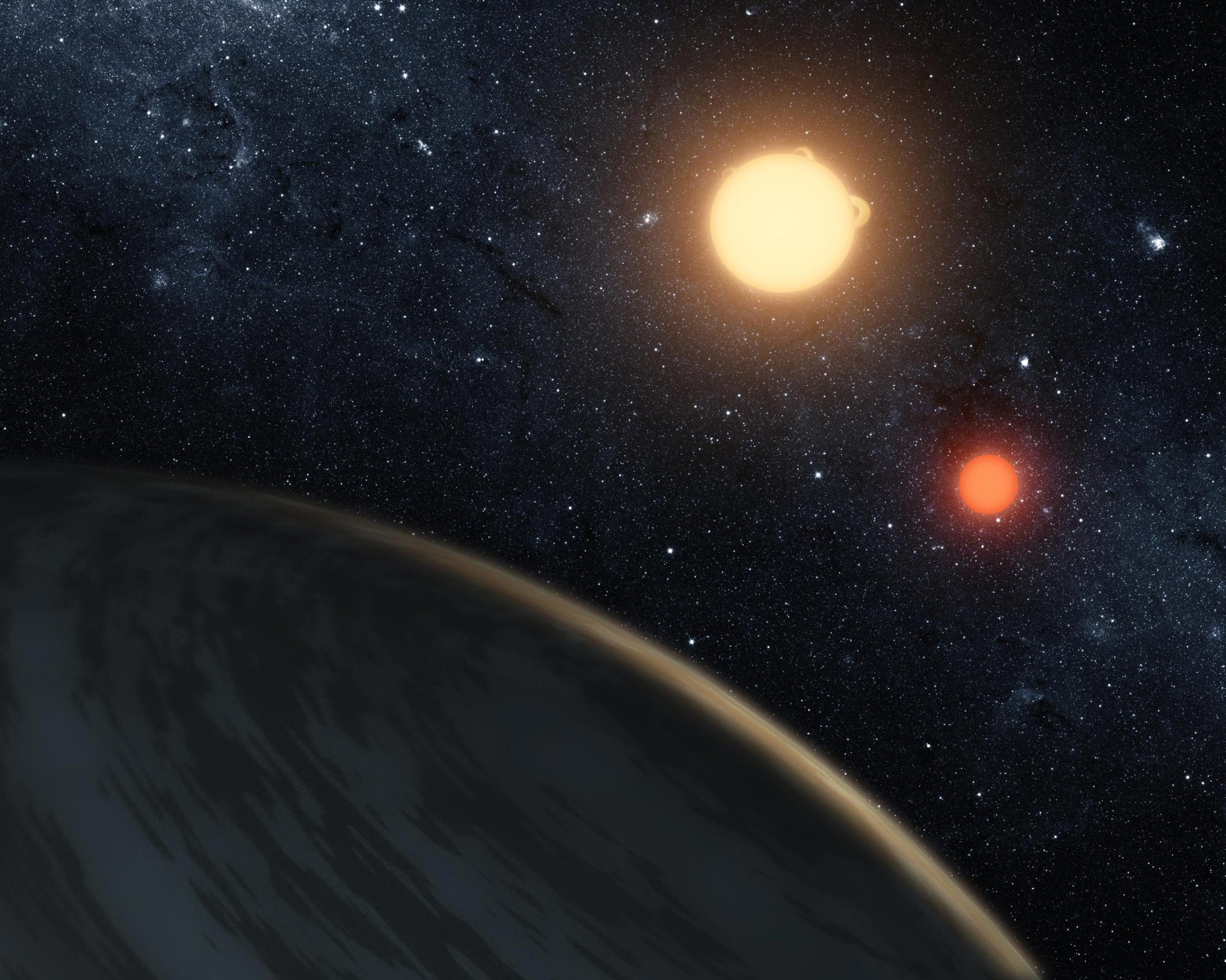 Photo of Astronomen identifizieren einen realistischen Planeten mit zwei Sonnen – wie „Tatooine“ aus Star Wars