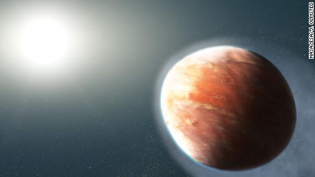 Dieser brutzelnde Exoplanet verwandelt sich in einen Fußball