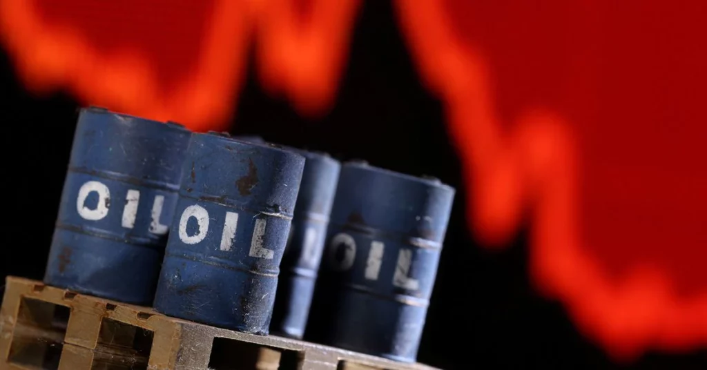 Die Ölpreis-Benchmarks fallen zum ersten Mal seit Wochen unter 100 $