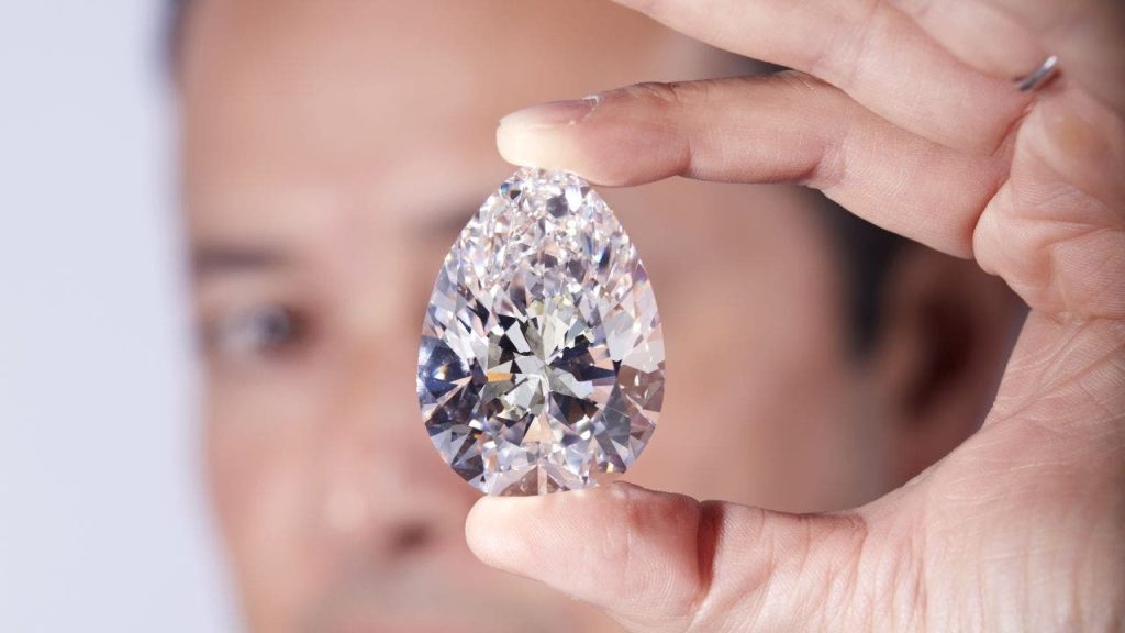 Der größte jemals versteigerte weiße Diamant könnte bis zu 30 Millionen Dollar wert sein