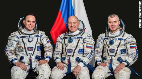 Allrussische Kosmonauten-Crew hebt zur Internationalen Raumstation ab