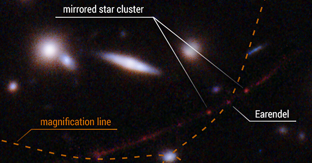 Photo of Das Hubble-Weltraumteleskop entdeckt den nächsten und den am weitesten entfernten bekannten Stern