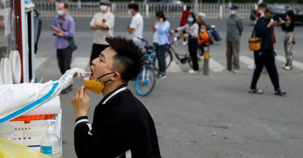 Hamsterkäufe in Peking, da die Provinz mit Massentests auf COVID beginnt