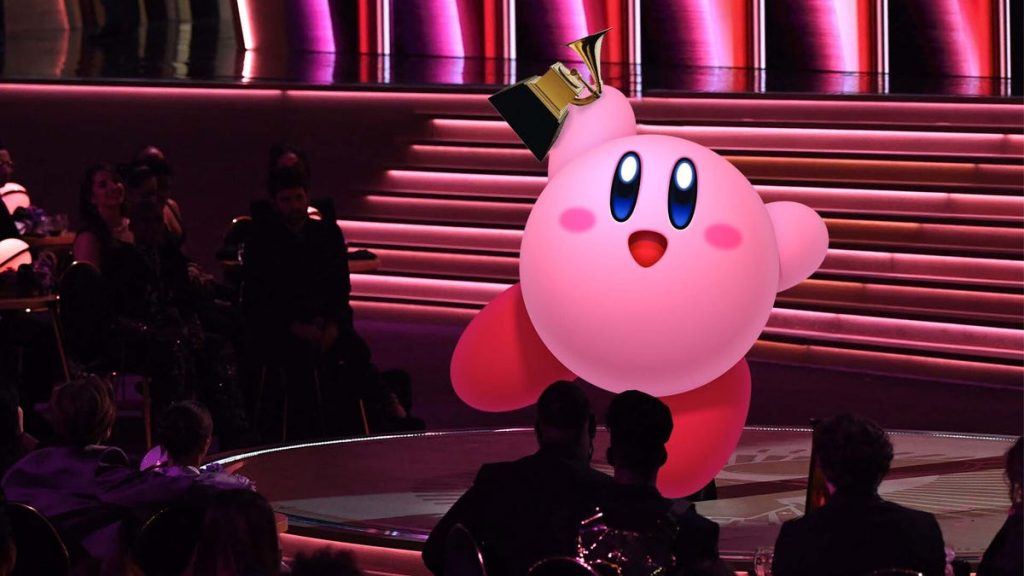 Kirby, der Pink Buffball von Nintendo, hat offiziell einen Grammy gewonnen