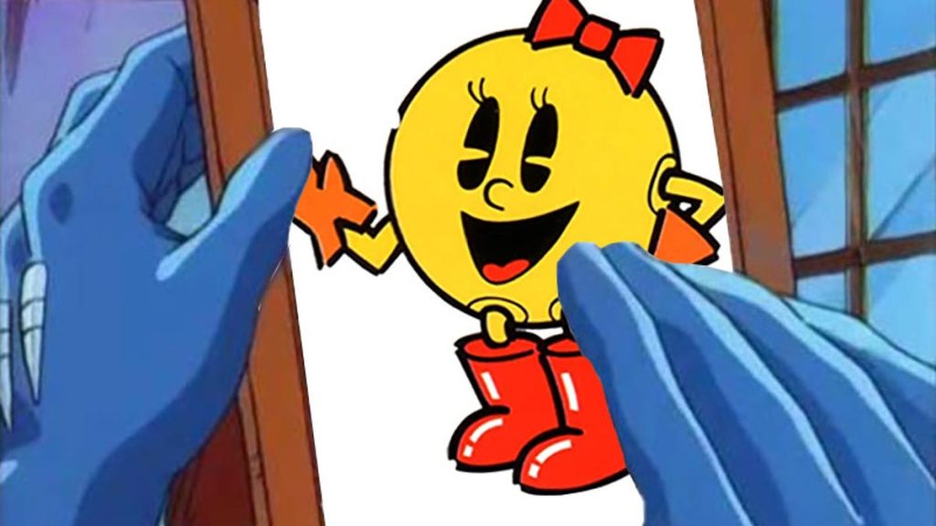 Mrs. Pac-Man wurde im Spiel Pac-Man seltsamerweise durch eine neue Frau ersetzt