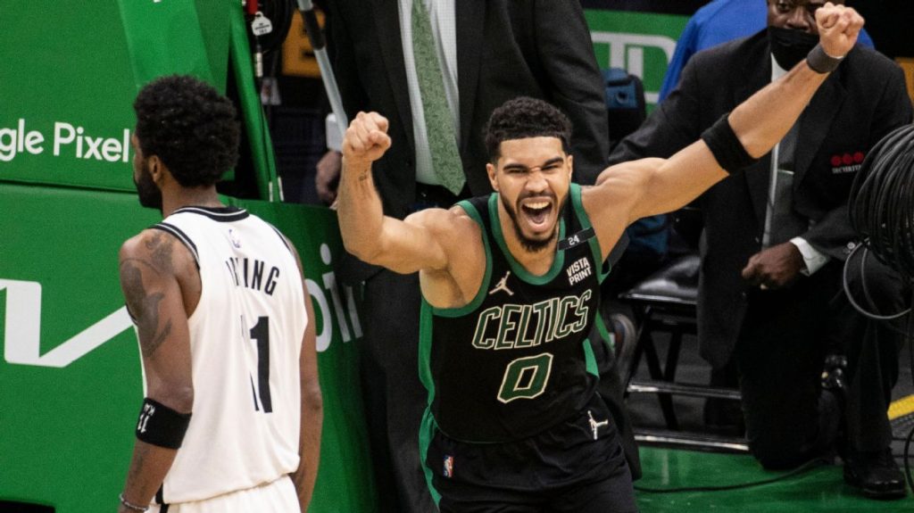 NBA-Playoffs 2022 – LeBron, Kevin Love und mehr reagieren auf das spannende Spiel 1 zwischen den Brooklyn Nets und den Boston Celtics