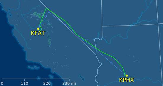 (Update) Humboldt-Flugzeug macht Notlandung in Fresno, nachdem Windschutzscheibe auf halbem Weg bricht |  Der verlorene Außenposten der Küste
