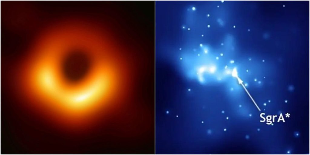 Die große Entdeckung von Wissenschaftlern könnte ein Bild des Schwarzen Lochs unserer Galaxie sein