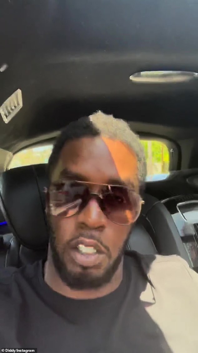 VIDEO: Kurz nach der Ankündigung von Scotts Auftritt am Montag ging Diddy, 52, mit einem Video auf Instagram, das enthüllte, dass er 