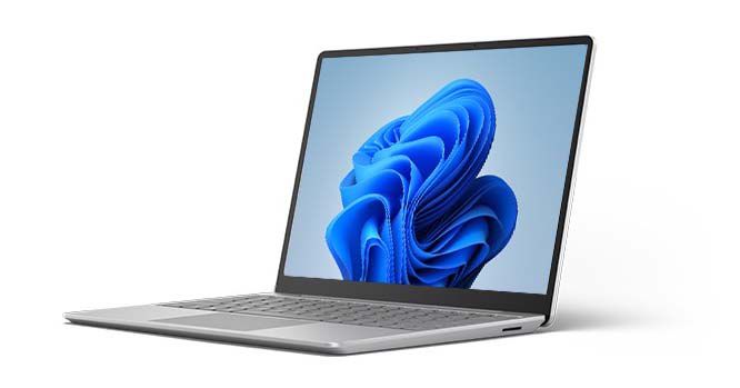Leak hinter Microsofts Surface Laptop Go über Händler
