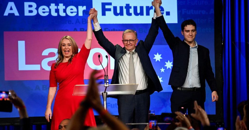 Australien verdrängt die Konservativen nach neun Jahren und Albany übernimmt das Amt des Premierministers