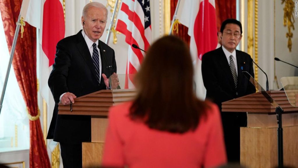 Bidens Kommentar zu Taiwan hängt am letzten Tag seiner Asienreise ganz oben bei den Führern Japans, Indiens und Australiens