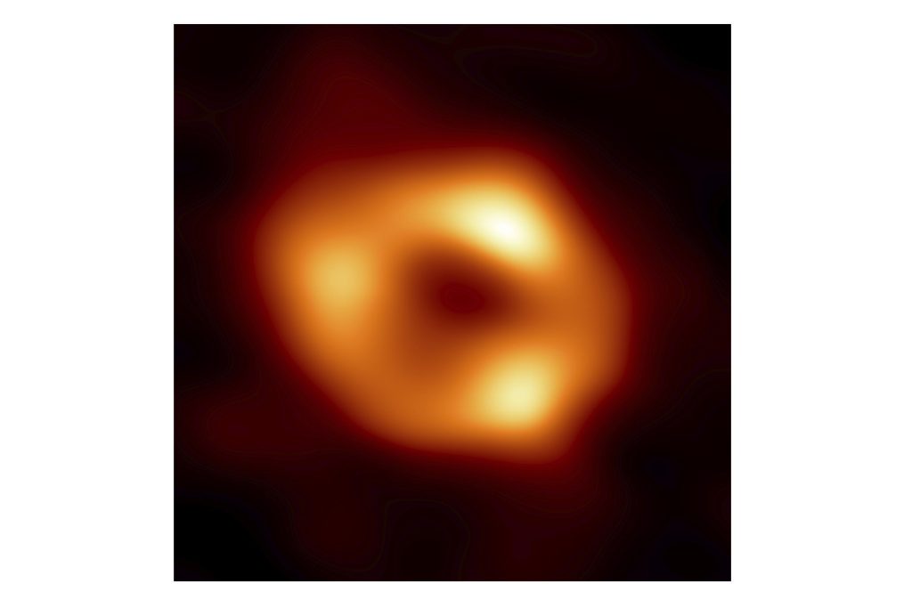Das erste Bild wurde von einem Schwarzen Loch im Zentrum der Milchstraße aufgenommen