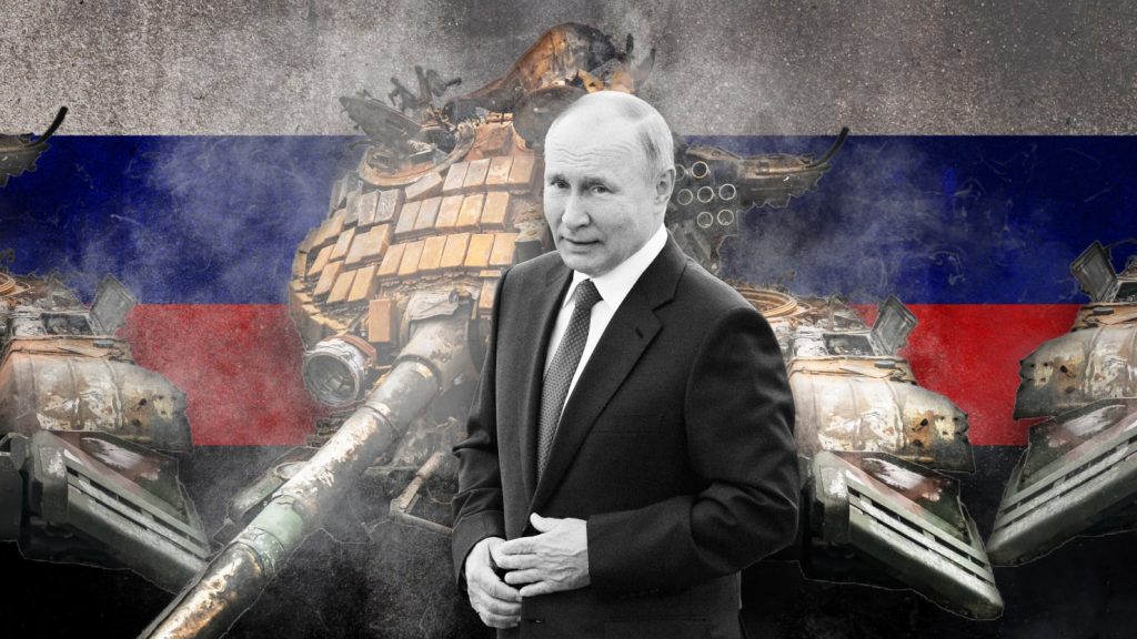 Das russische Staatsfernsehen gab zu, dass Wladimir Putins Armee im Krieg in der Ukraine völlig verlegen war