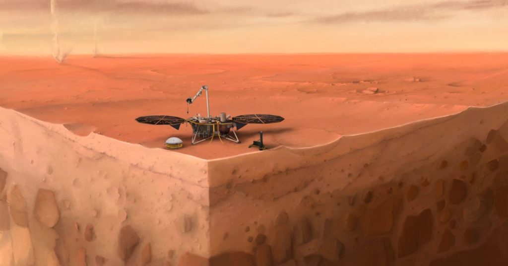 Die InSight-Sonde der NASA entdeckt das bisher größte „Erdbeben“ auf dem Roten Planeten
