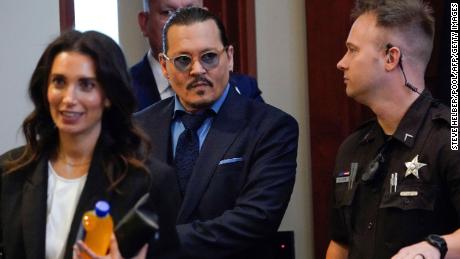 Johnny Depp am Freitag vor Gericht.