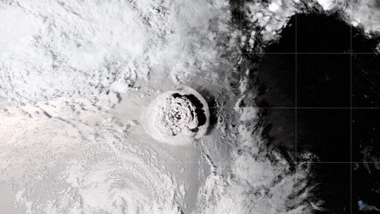 Photo of NASA-Ikone entdeckt Spuren des Ausbruchs des Tonga-Supervulkans im Weltraum