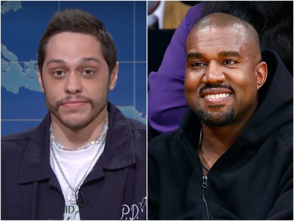 SNL: Pete Davidson macht Witze über die Verlobung von Kanye West und Ariana Grande in seiner neuesten Folge