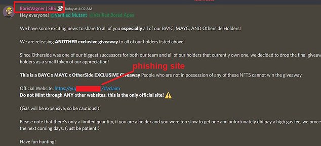 Photo of Berichten zufolge wurden die Server von Bored Ape Yacht Club und Otherside Metaverse Discord gehackt