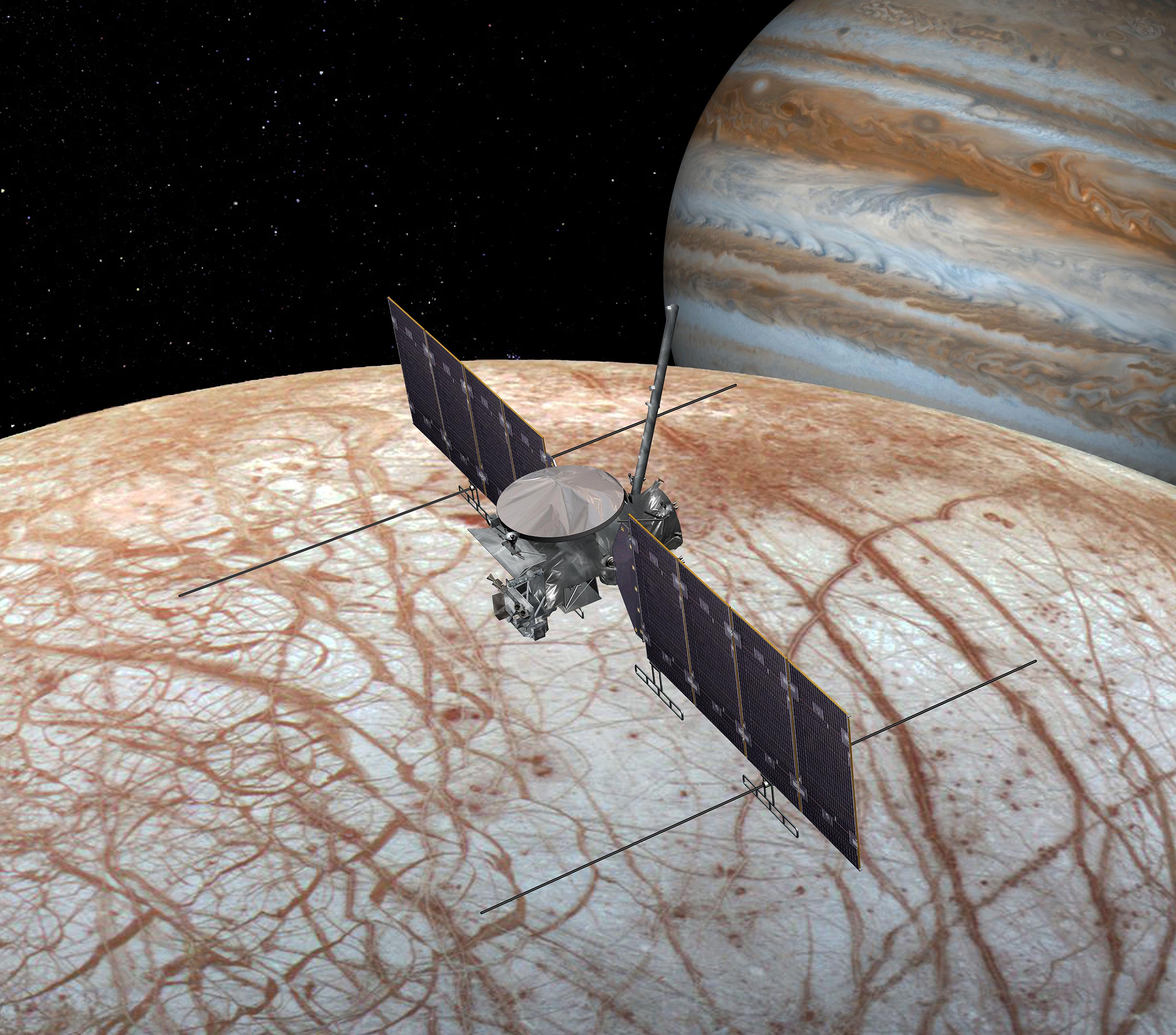 Photo of Die NASA stellt die Haupthülle der Raumsonde Europa Clipper fertig – wird auf dem eisigen Jupiter Europa nach Leben suchen