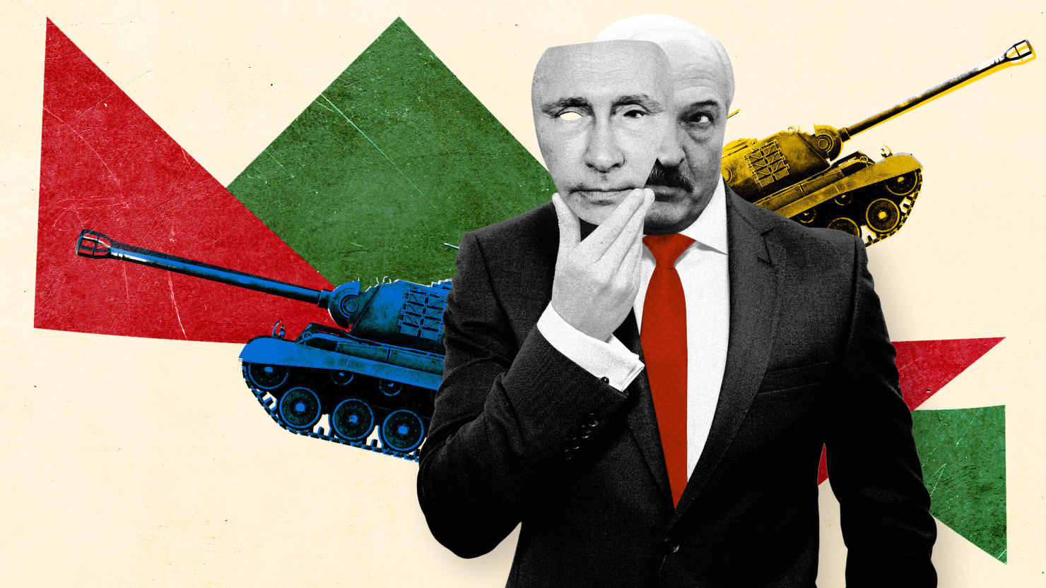 Der weißrussische Präsident Alexander Lukaschenko bereitet sich auf den panischen Krieg in der Ukraine vor
