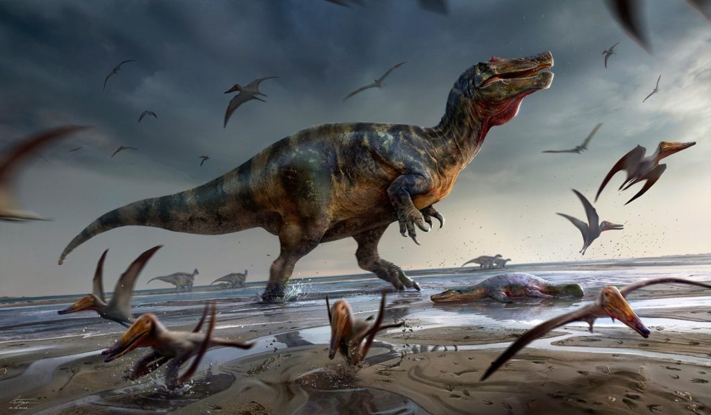 Der größte Raubsaurier Europas, der auf der Isle of Wight entdeckt wurde