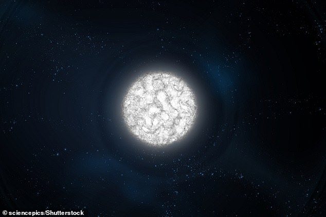 Weiße Zwerge sind die unglaublich dichten Überreste von sonnengroßen Sternen, die ihren Kernbrennstoff erschöpft haben und auf ungefähr die Größe der Erde schrumpfen (künstlerische Darstellung)