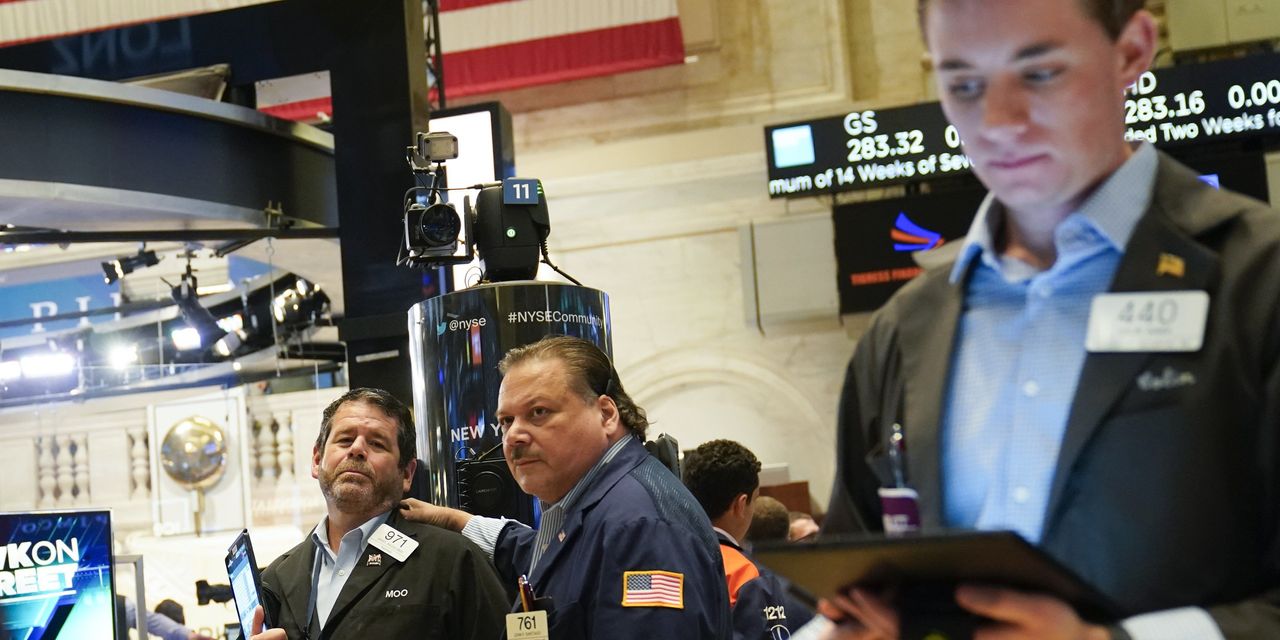 Der Dow rutscht ab, wenn der S&P 500 höher schließt