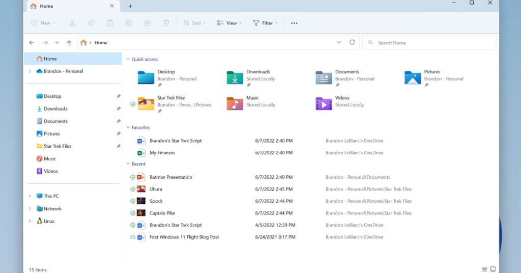 Neue Datei-Explorer-Registerkarten in Windows 11 stehen kurz vor der Veröffentlichung
