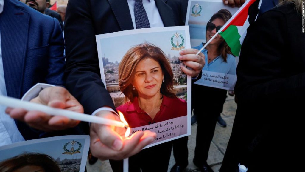 Shireen Abu Akleh: Die Palästinenser werden den Vereinigten Staaten erlauben, die Kugel zu untersuchen, die den Al-Jazeera-Journalisten getötet hat