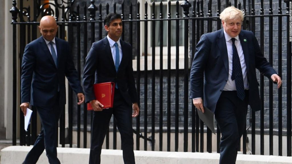 Rishi Sunak und Sajid Javid treten aus der britischen Regierung zurück, was einen Schlag gegen Boris Johnson bedeutet