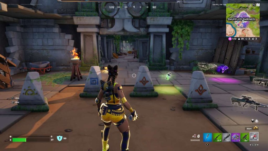Fortnite: Secret Door In Shuffled Shrines Location und Complete Puzzle Guide