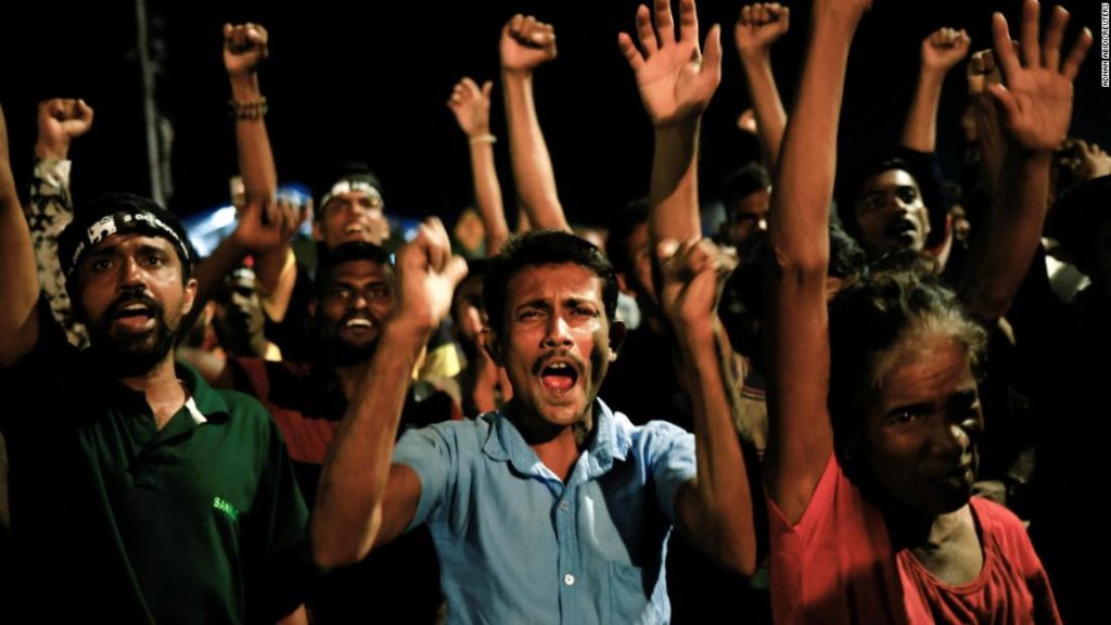 Sri Lanker feiern den Rücktritt von Präsident Rajapaksa – aber größere Probleme drohen
