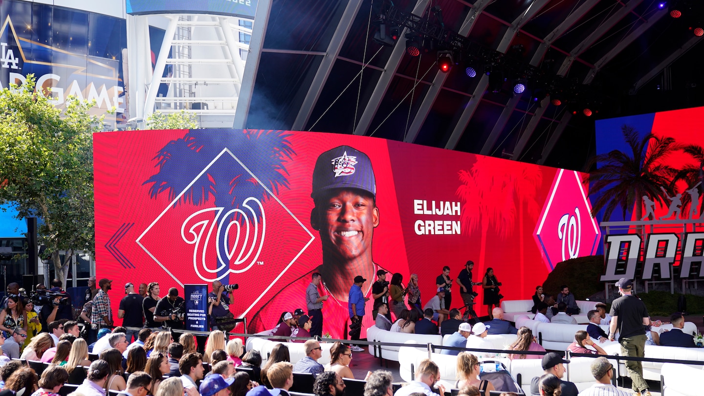 Photo of Die Washington Nationals wählen Elijah Green im MLB-Draft