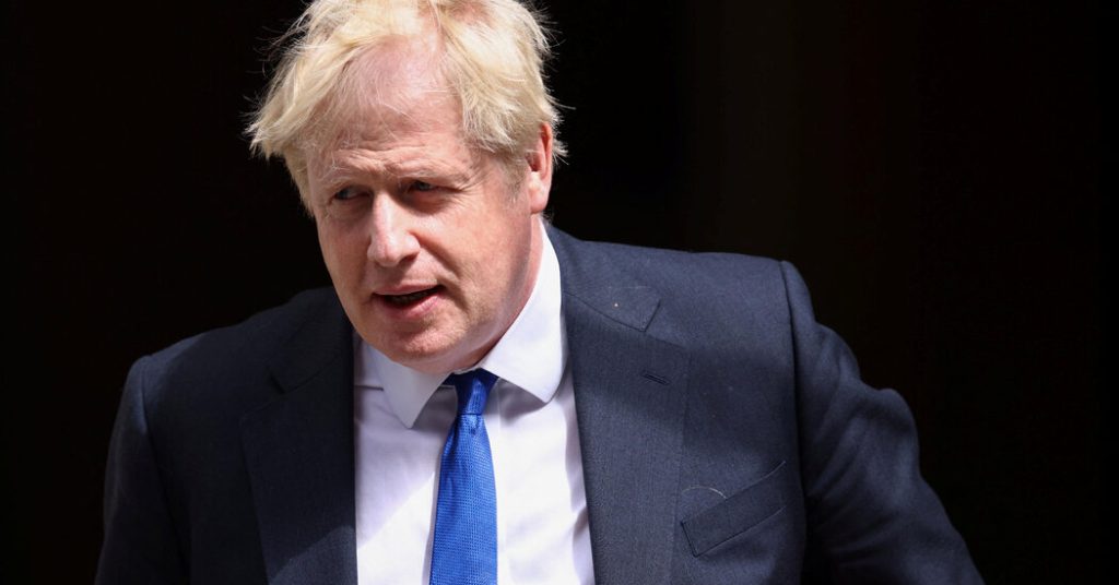 Nachrichten von Boris Johnson und der britischen Regierung: Live-Updates