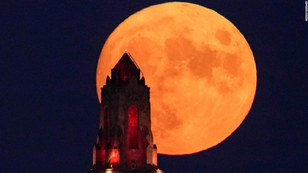 August-Vollmond: Wann man den Giant Sturgeon Moon sehen kann