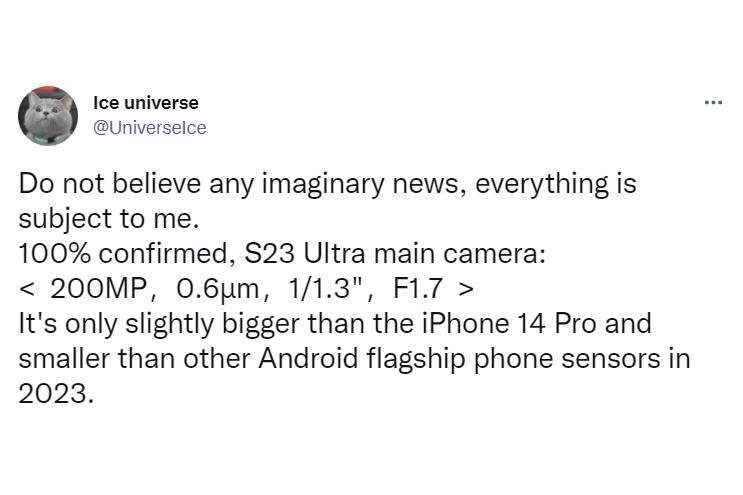 Galaxy S23 Ultra-Gerüchte 