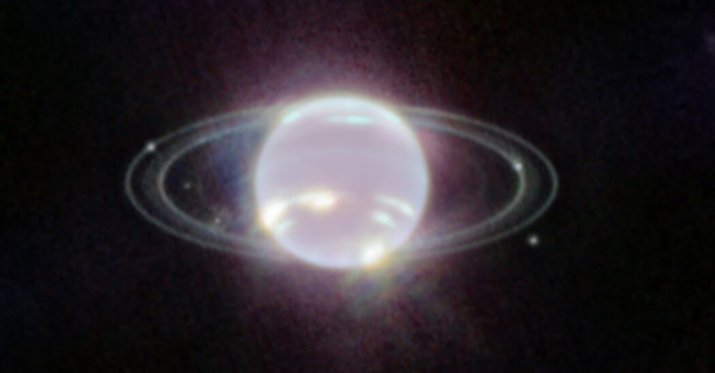 Siehe Fotos von Neptun mit Fokus auf das Webb-Teleskop