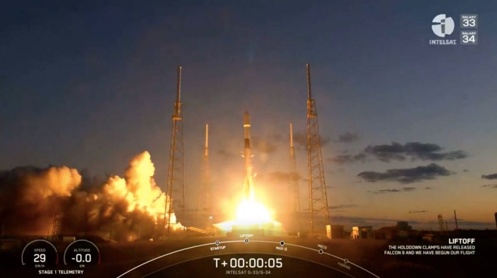 Eine SpaceX Falcon 9-Rakete startete in der rekordverdächtigen 14. Mission