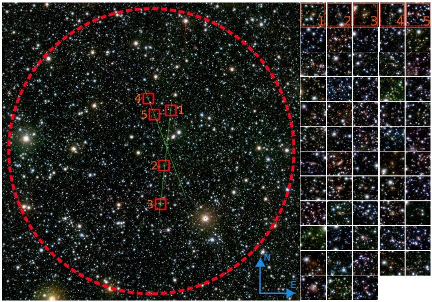 Photo of Außerhalb der Galaxie wurde eine riesige Struktur gefunden, die sich hinter der Milchstraße versteckt