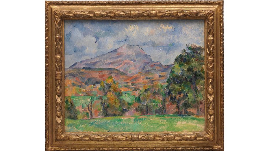 "La Montagne Saint Victoire" von Paul Cézanne