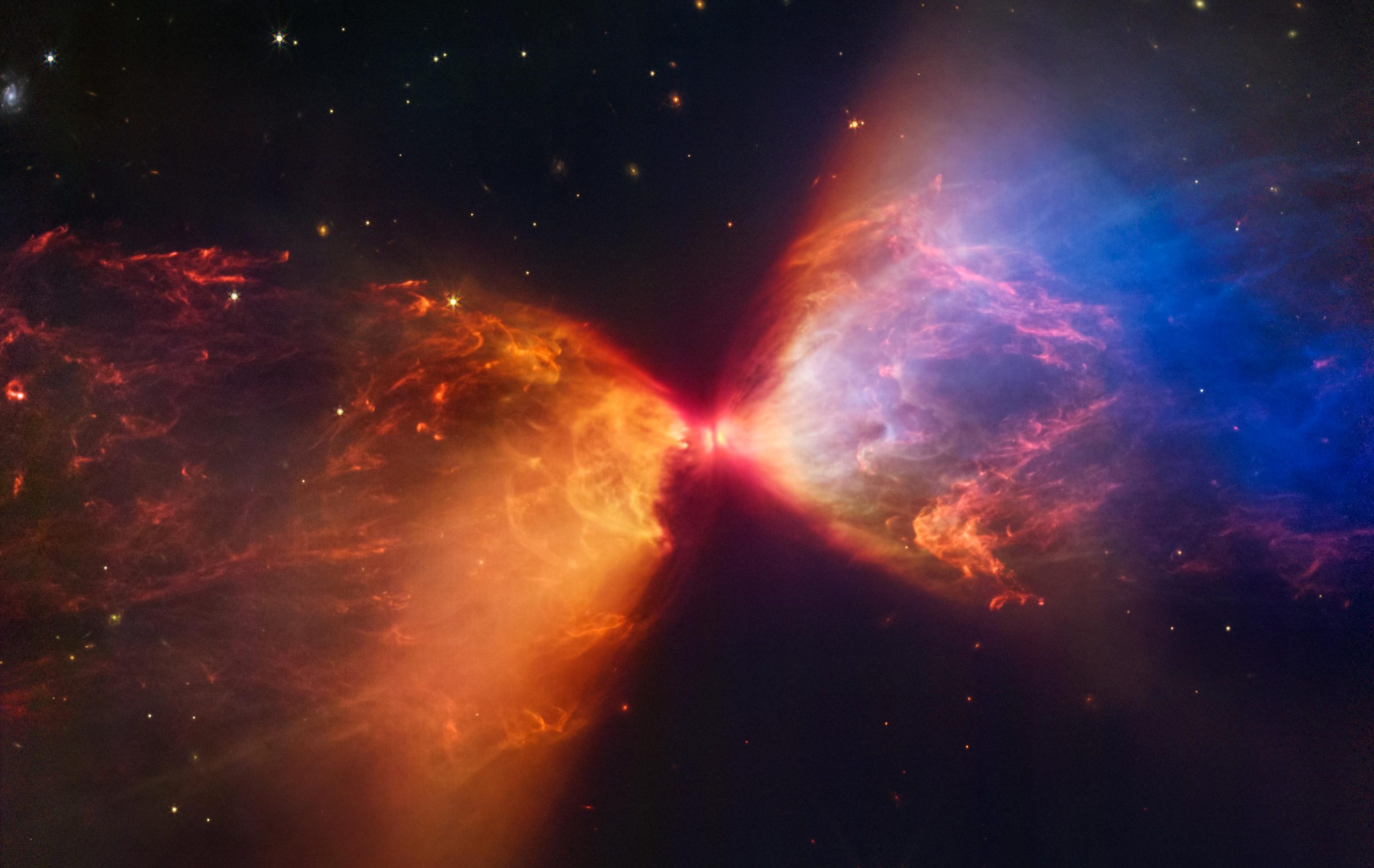 Photo of Das Webb-Weltraumteleskop erfasst die einst verborgenen Merkmale eines Protosterns