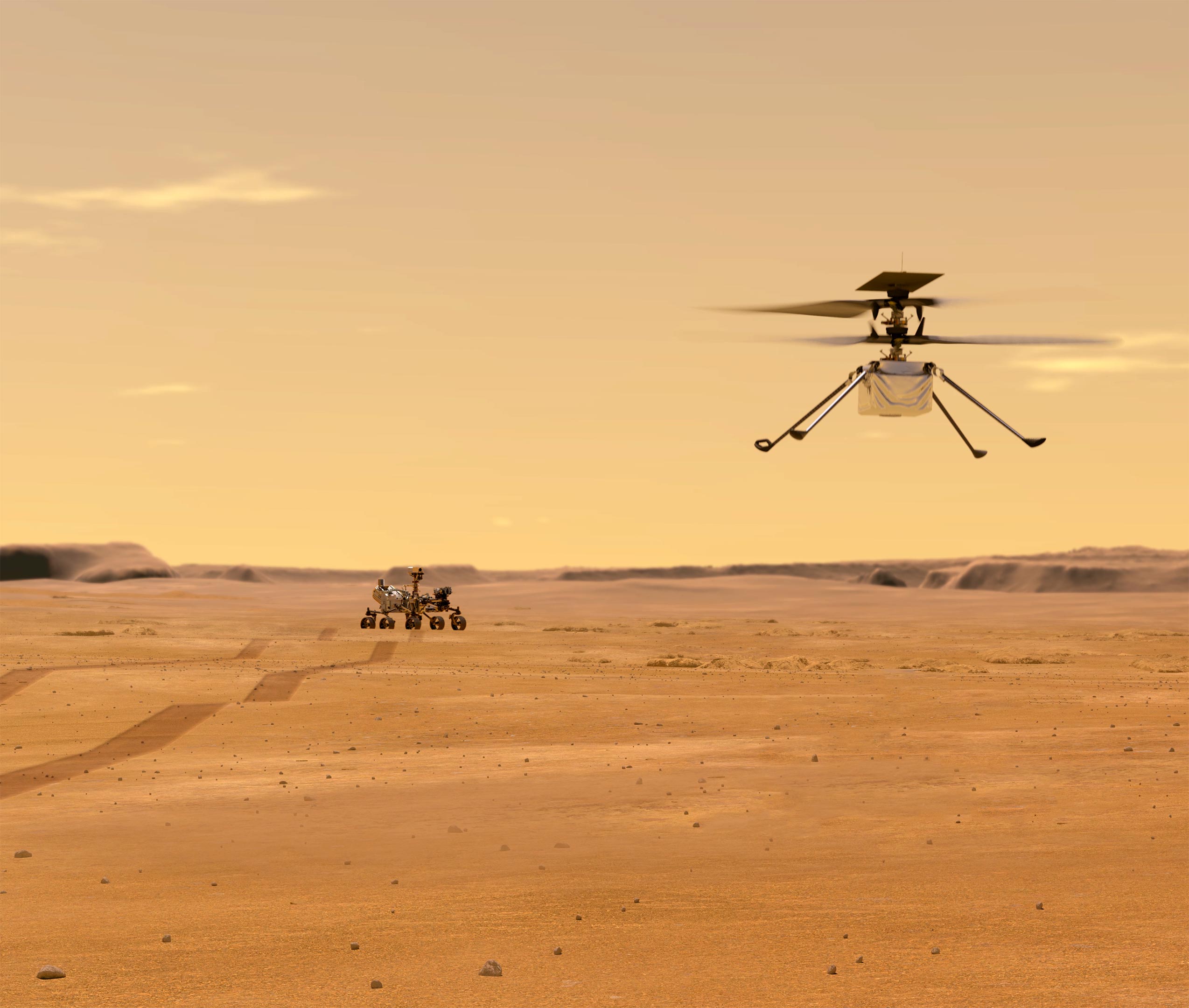 Photo of Der innovative Mars-Helikopter der NASA absolviert seinen Erstflug mit neuer Navigationssoftware