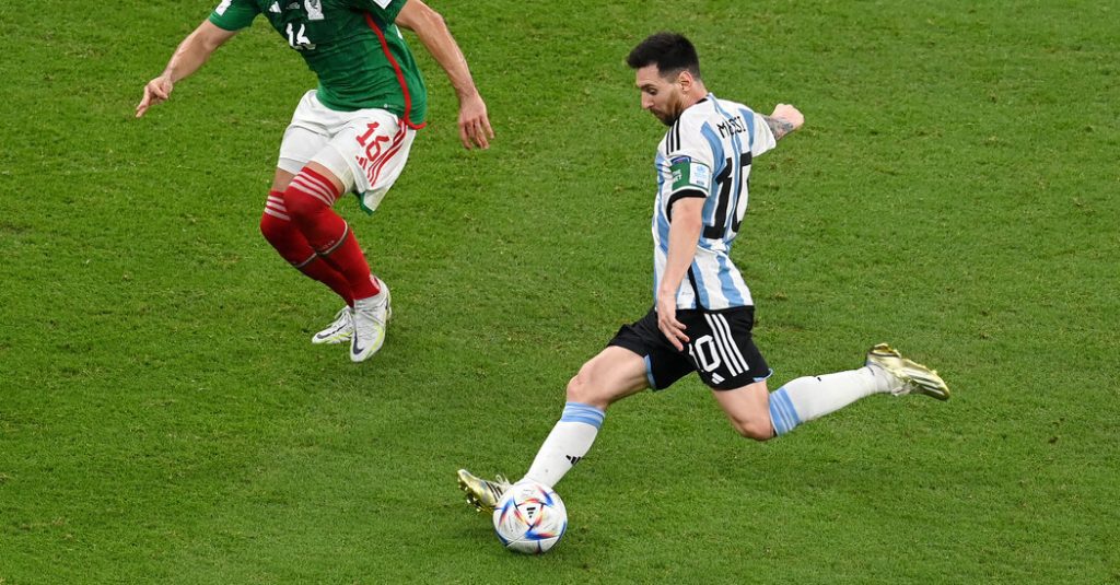 Lionel Messi beschert Argentinien das dringend benötigte Tor gegen Mexiko