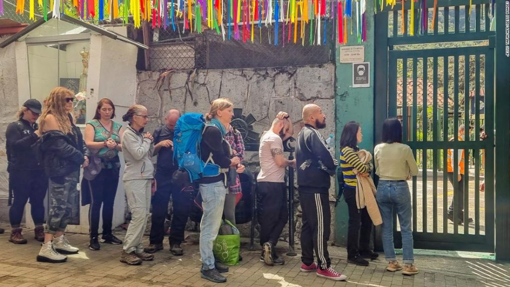 Tourist gestrandet in Machu Picchu inmitten peruanischer Proteste