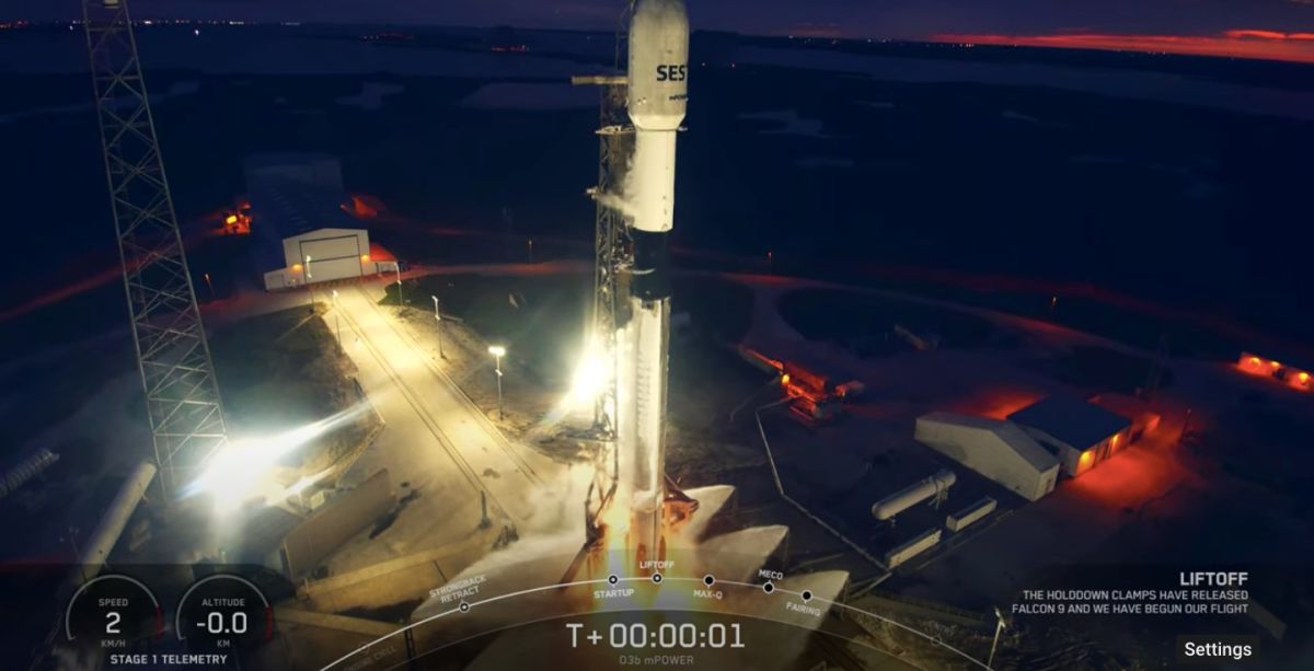 Photo of SpaceX schickt für seinen 200. Start zwei Kommunikationssatelliten in die Umlaufbahn